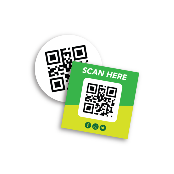 QR Code Stickers - GoPrint
