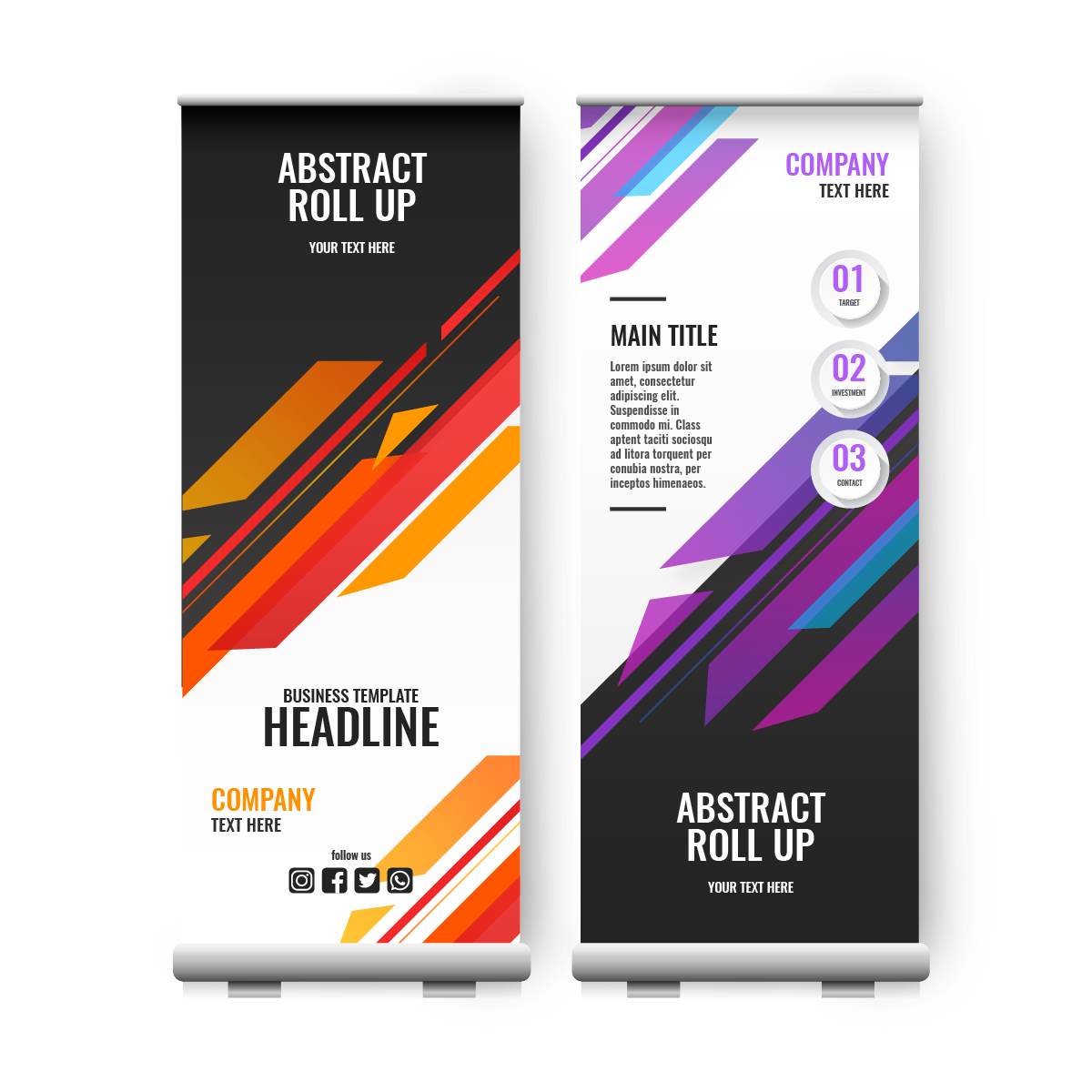 Roll up banner goprint pr