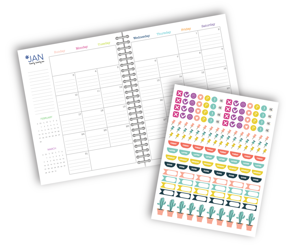 Journal Style Calendar GoPrint