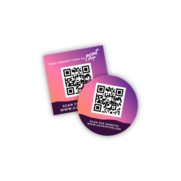 QR Code Stickers