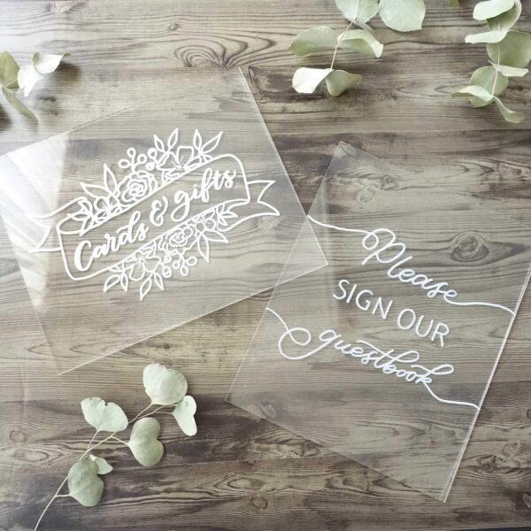 Acrylic Table Sign - Image 6