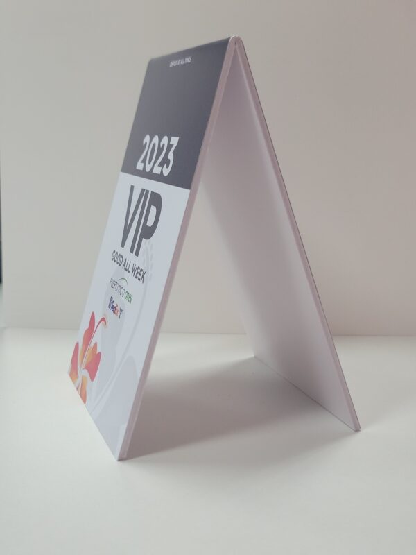PVC Table Tents - Image 3