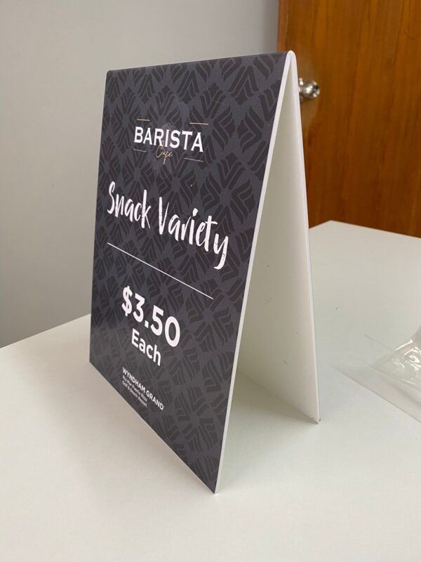 PVC Table Tents - Image 4