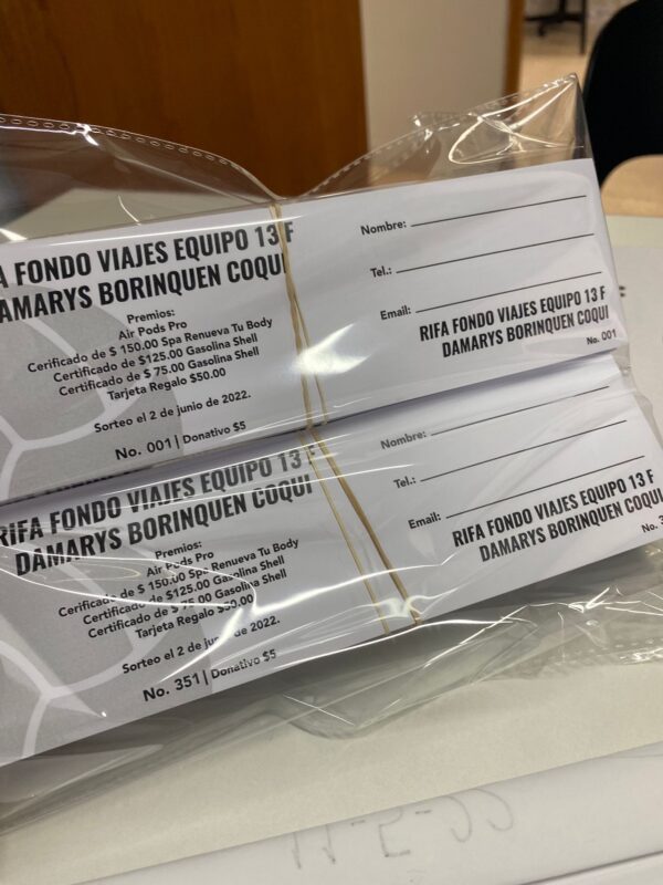 Raffle Book | Coupons - Image 4