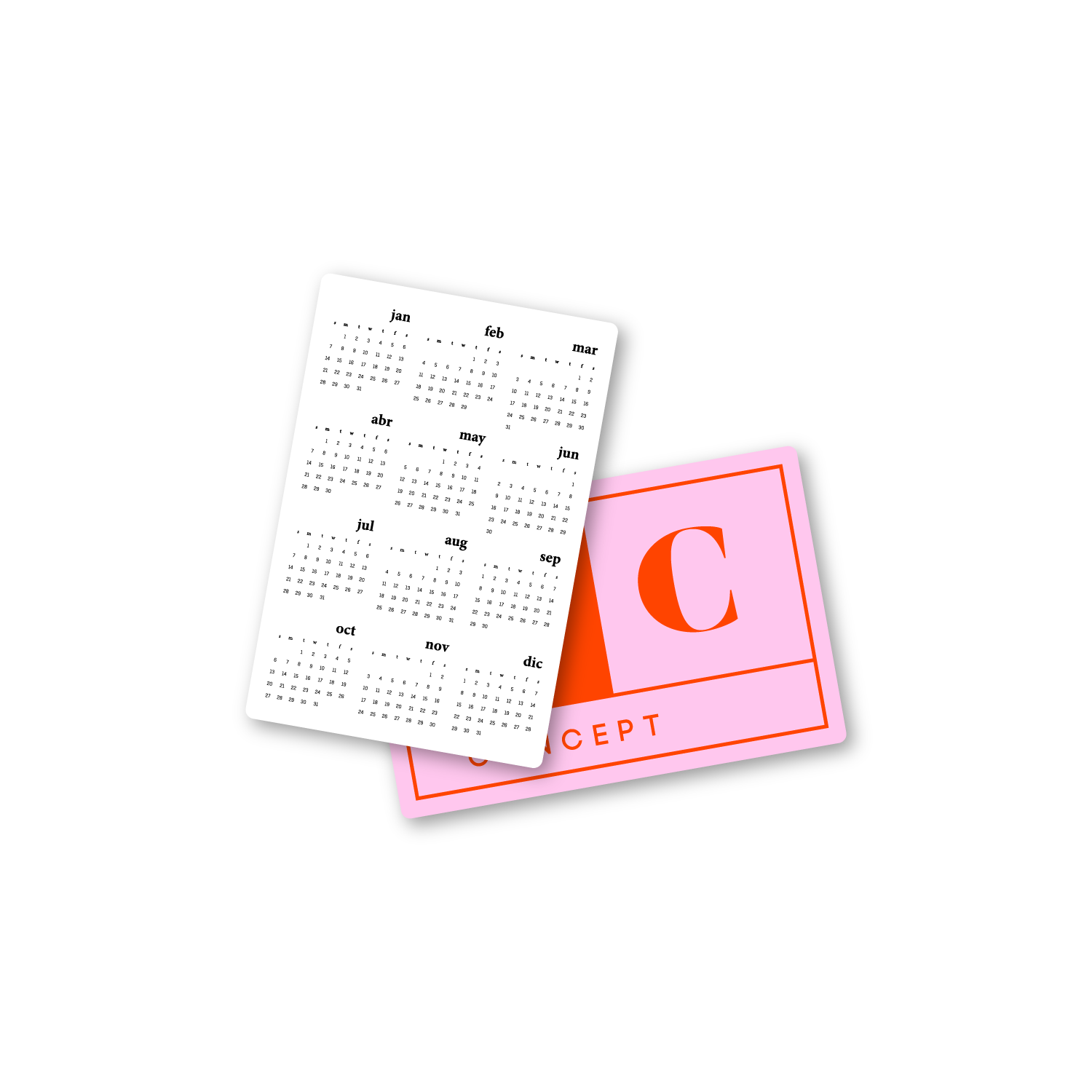 Pocket Calendars GoPrint PR