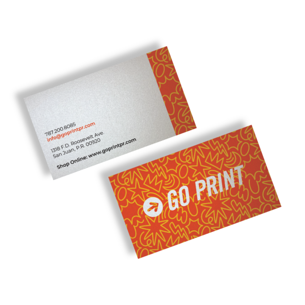 Pearlized Business Card
