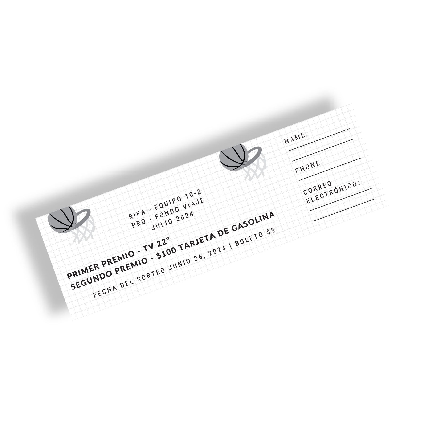 Raffle Book | Coupons