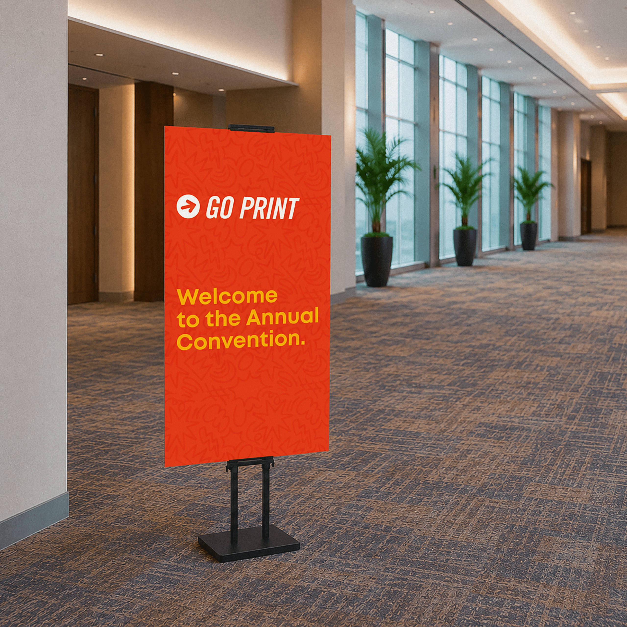 Premium Poster Sign Display - Image 2