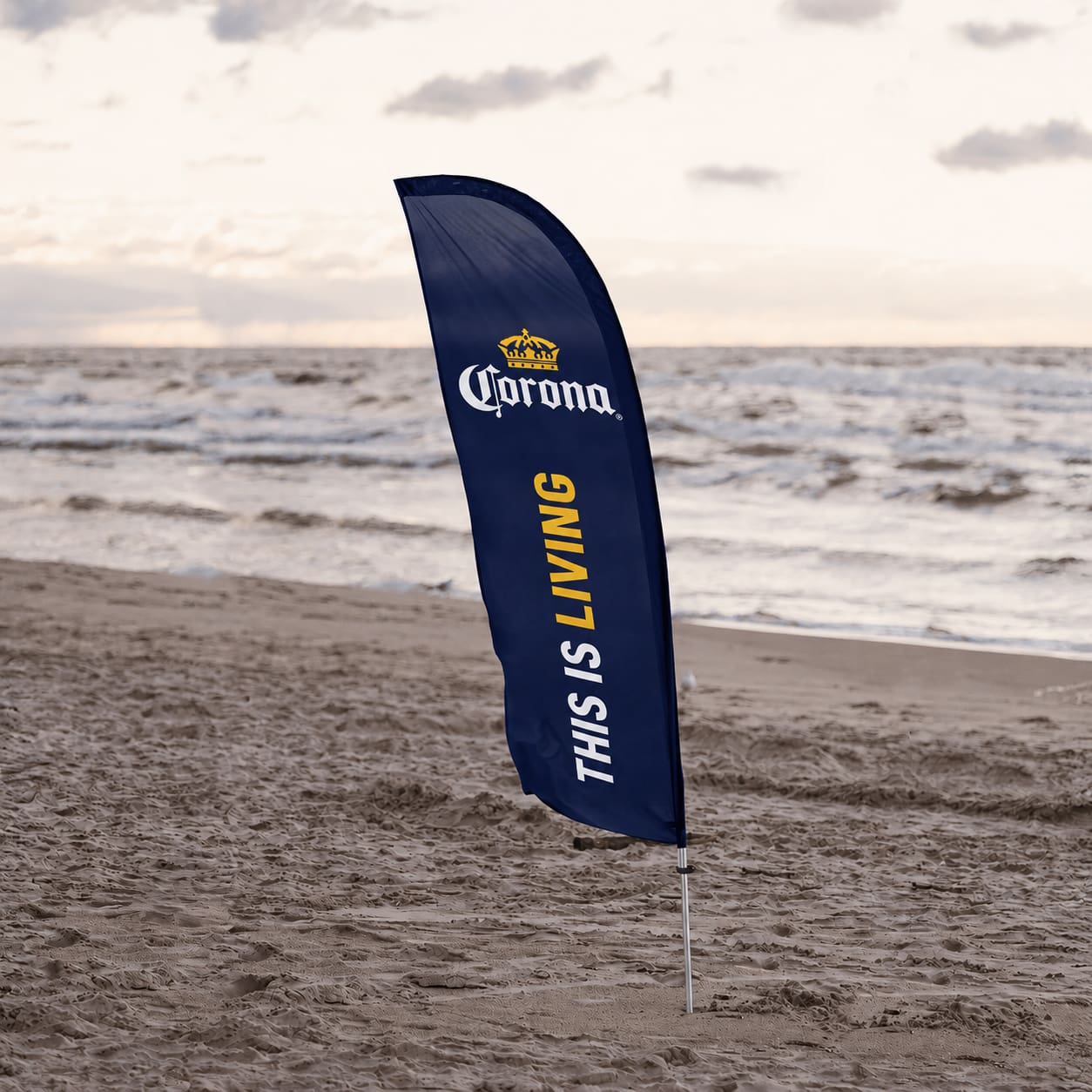Custom 10' Double-Sided Feather Flag