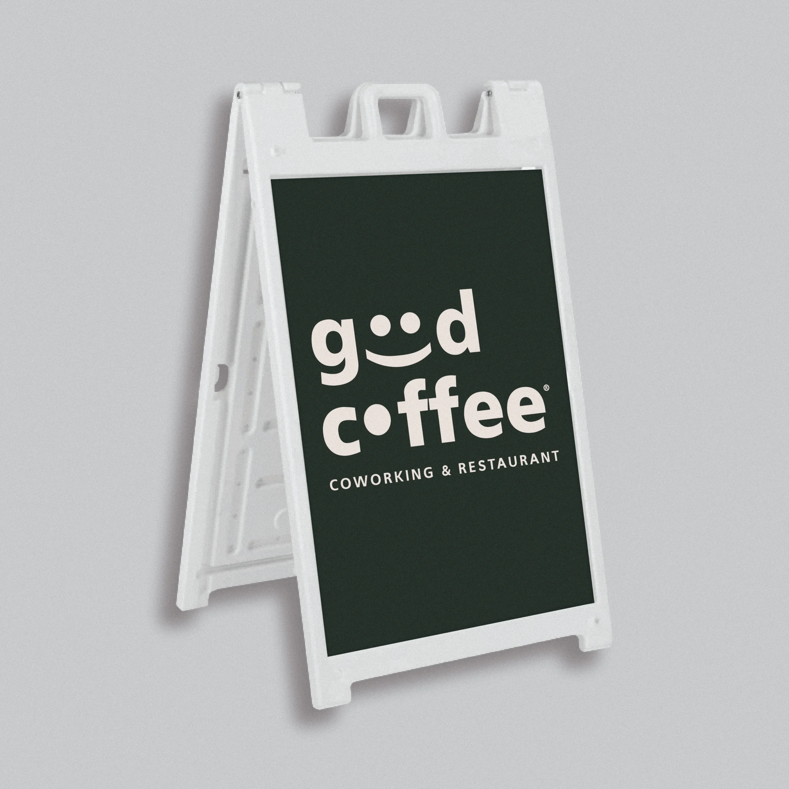 Deluxe Plastic Sidewalk Sign - Image 2
